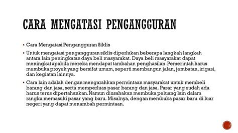 cara mengatasi setengah menganggur  Setengah menganggur dapat diartikan sebagai pekerja yang tidak bekerja dengan